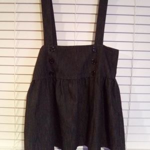 Short Jean Dress 3X